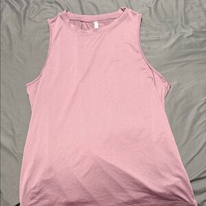 Fabletics Dusty Pink Sleeveless Muscle Tee